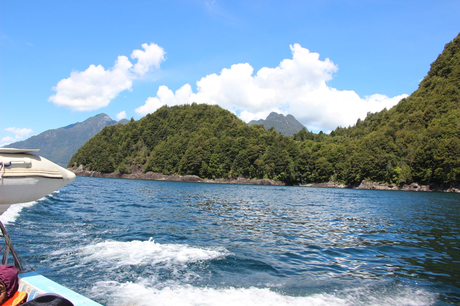 Recorrido en embarcación por el Lago Chapo